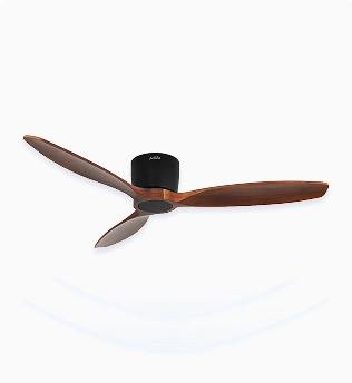 52-Inch Hugger Ceiling Fan for 8-ft Ceiling without Light