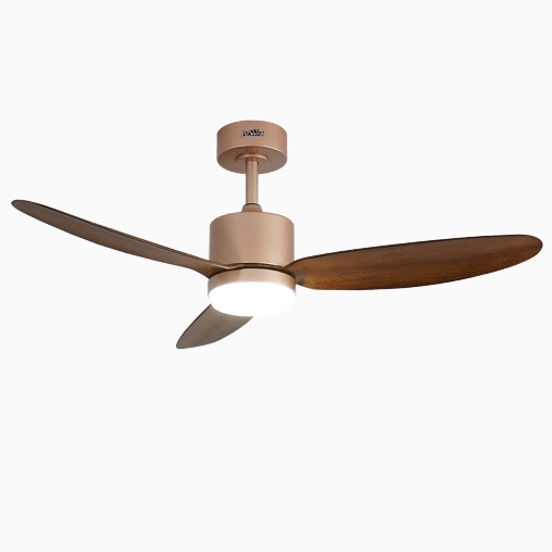 Contemporary Ceiling Fan with Light Dimmable 3000-6000K 3