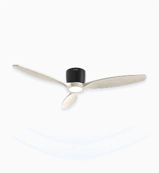 Luxury Design Handcrafted Solid Wood Ceiling Fan