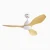 2400 Lm Ceiling Fan with Bright LED Light for Living Room-Main