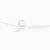 52-Inch Hugger Ceiling Fan for 8-ft Ceiling without Light-white