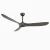 60 Modern Ceiling Fan for Sloped Ceiling up to 15° Downrod-Black Gray