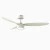 BLDC Ceiling Fan 35W 10000+ CFM Ultra Quiet-Ivory