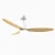 Contemporary Ceiling Fan with Light Dimmable 3000-6000K-White-Shallow wood grain