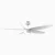 DC Motor Ceiling Fan 35W 10000+ Energy Saving Certified-Silver