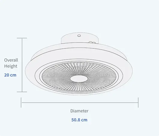 Easy to Clean & Maintain Dust Resistant Ceiling Fan Specifications