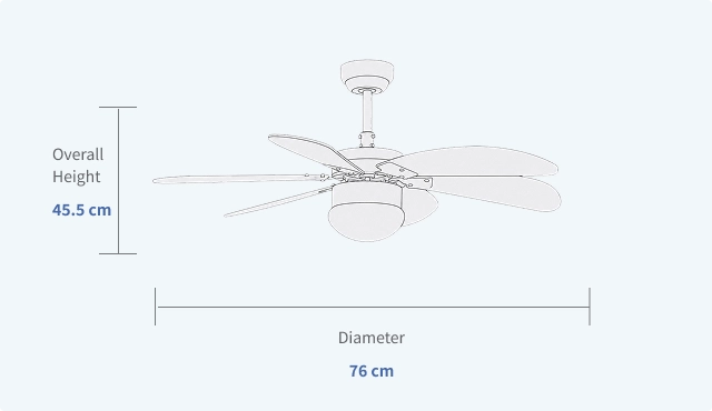 Eco-Friendly Energy saving DC Ceiling Fan Cost-Effective Specifications