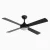 Energy Efficient Direct Current Ceiling Fans-Black