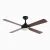 Energy Efficient Direct Current Ceiling Fans-Brown