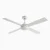 Energy Efficient Direct Current Ceiling Fans-White