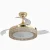 Hi-Fi Sound Quiet Premium Ceiling Fan with Speaker-Gold White