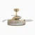 Hi-Fi Sound Quiet Premium Ceiling Fan with Speaker-Polished Gold