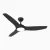 High CFM Powerful Ceiling Fan with ABS Blades-Color 6