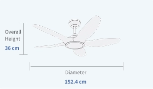 Indoor-Ceiling-Fans-with-Lights-for-Kids-Room-Specifications-60Inch