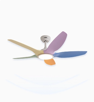 Indoor Ceiling Fans with Lights for Kids Room