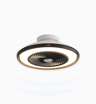 Low Profile Bedroom Ceiling Fan without Downrod