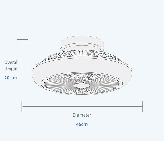 Pre-Assembled Design Quick Install Ceiling Fan Specifications