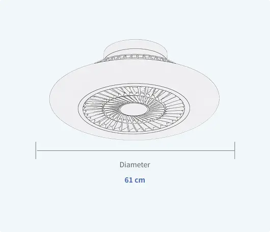 Remote Control Bedroom Ceiling Fans with Lights Specifications