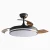 Silent Ceiling Fans for Bedroom with Multiple Funtions-black