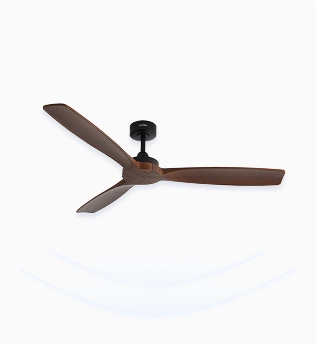 Ultra Quiet DC Motor WIFI Ceiling Fan for Bedroom