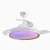 Ultra Quiet Low Ceilings Invisible Ceiling Fan for Small Rooms-white