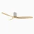 Upscale Ceiling Fans for Dining Room & Foyer Centerpiece-oak