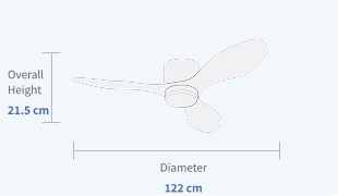 Zigbee-48-Smart-Ceiling-Fan-with-Light-and-Voice-Control-Specifications