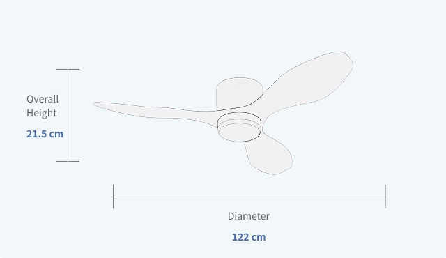 Zigbee-48-Smart-Ceiling-Fan-with-Light-and-Voice-Control-Specifications
