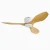 Zigbee 48 Smart Ceiling Fan with Light and Voice Control-White Light
