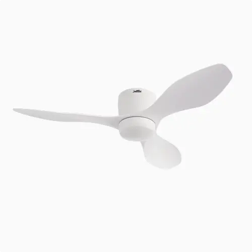Zigbee 48 Smart Ceiling Fan with Light and Voice Control-white